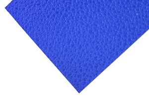 Plaque polycarbonate texturée bleue