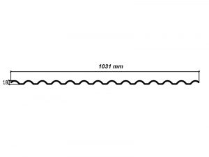 Corrugated polycarbonate