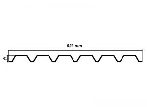Corrugated polycarbonate