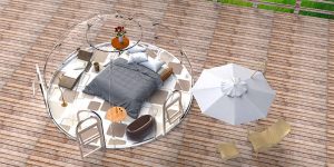Bubble tent