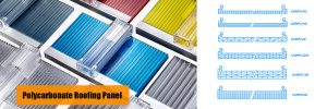 Polycarbonate roofing sheet