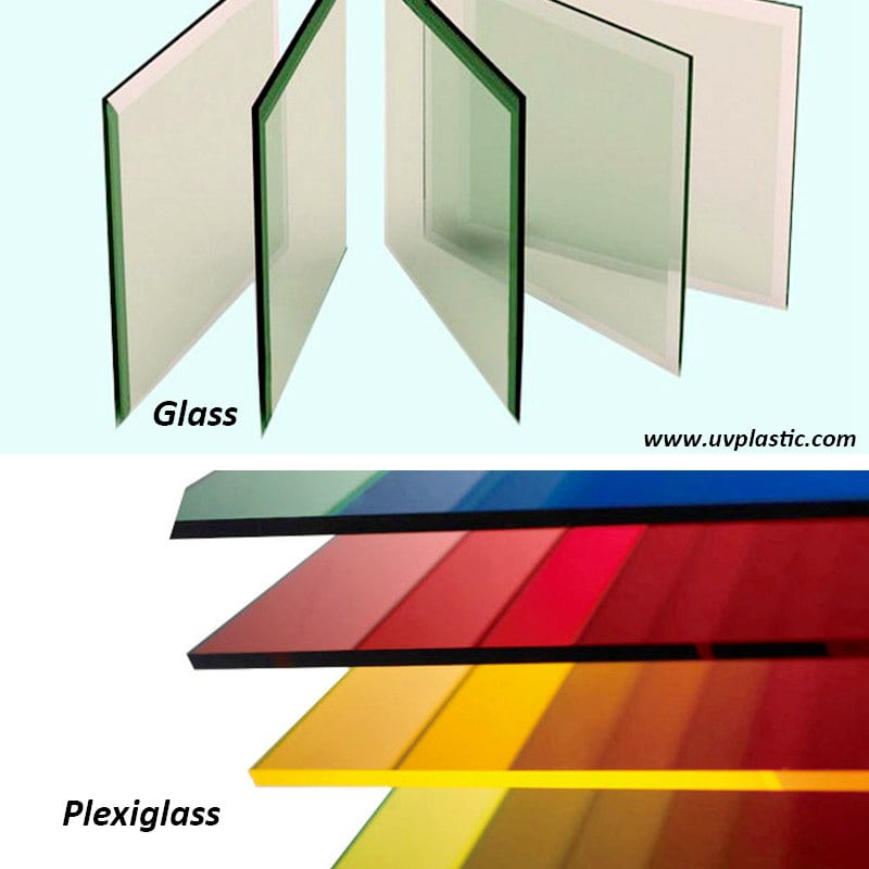 Différence Plexiglass vs verre